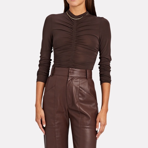 A.L.C. | Tops | Nwt Alc Brown Ansel 